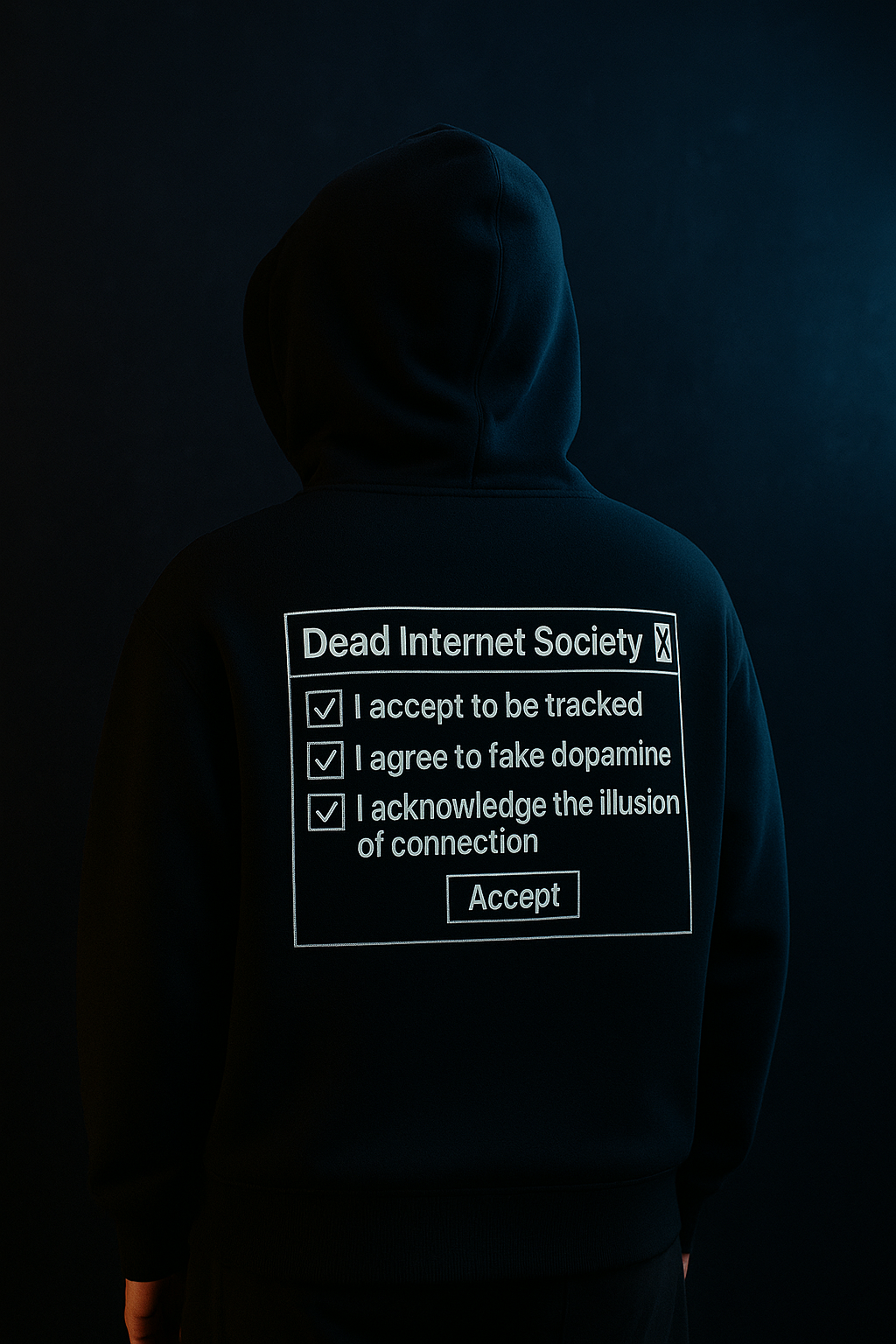 Terms & Delusions Hoodie Black