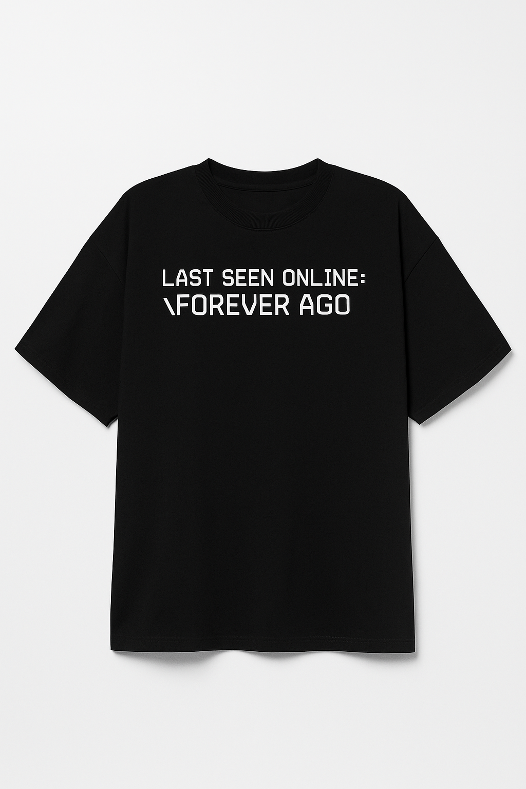 Last Seen Tee Black