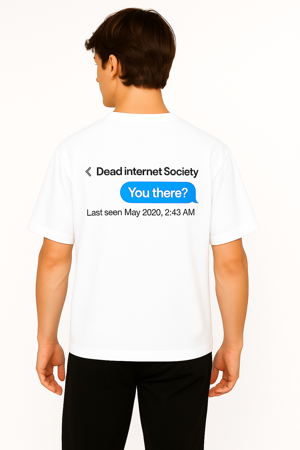 Last Seen Tee White