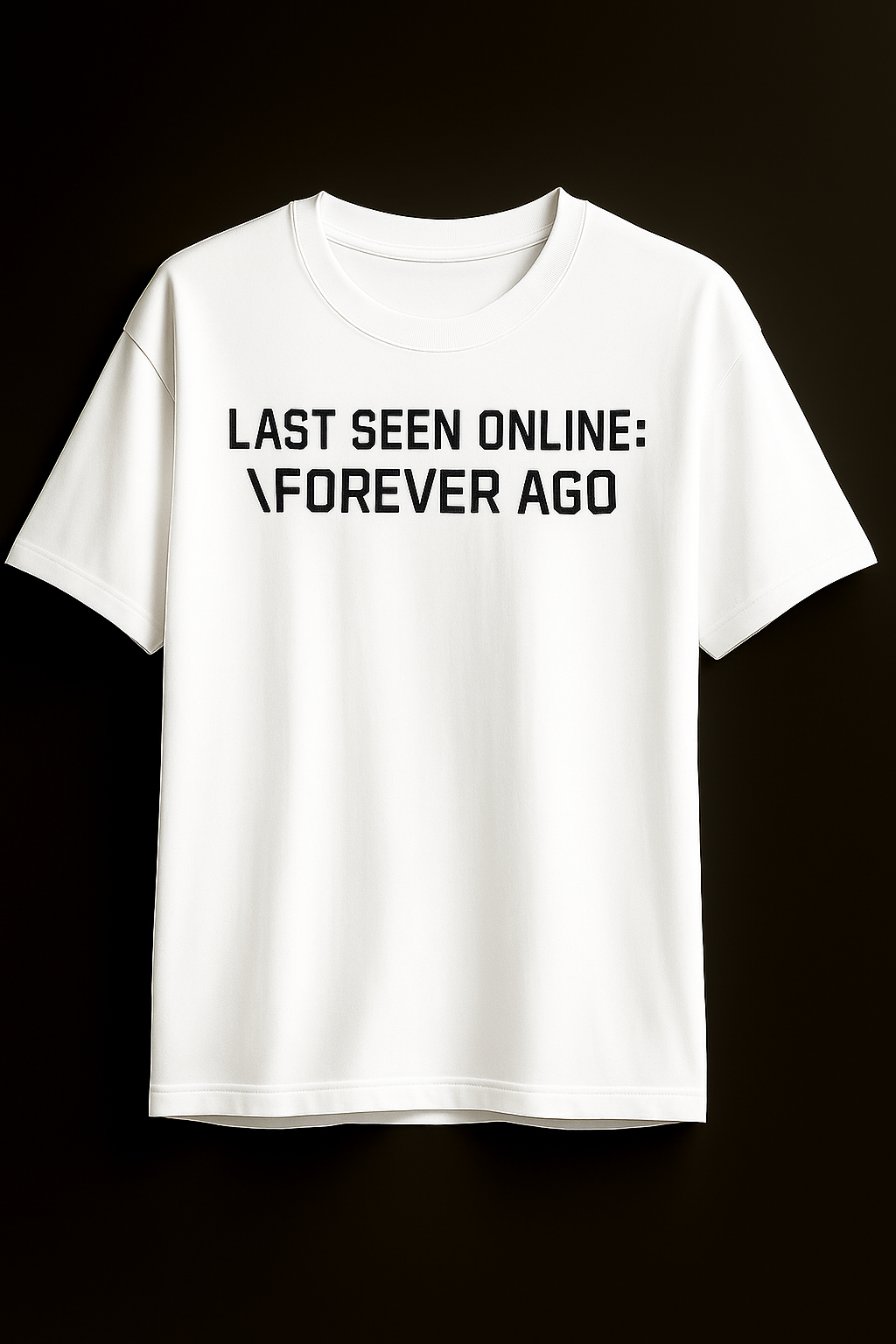 Last Seen Tee White